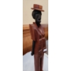 Image 4 : Carved Wooden Couple- Tallest: 3 W, 3 D, 17 T 