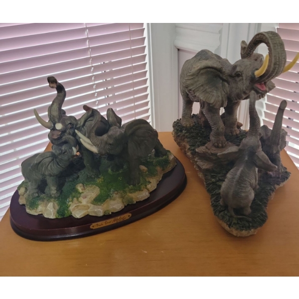 Decorative Collectable Elephant Figurines 12W