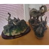 Image 1 : Decorative Collectable Elephant Figurines 12W