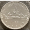 Image 2 : 1965 Canadian Uncirculated Coin Set 80% Silver 1.11 Ounces