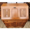 Image 12 : Light Wood Secretary Desk With Storage Measuring 18D x 30W x 40HÂ 