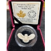 Image 1 : 2017 $20 Nocturnal by Nature: The Barn Owl - Rhodium Plated Pure Silver Coin 31.93g 