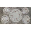 Image 1 : Royal Albert Bone China England  "Tranquility" 12 person Setting + matching serving platters