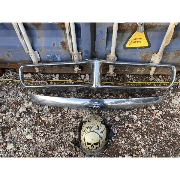 Dodge Bumpers and Skull Helmet