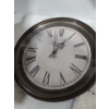 Image 6 : Bulova Wall Clock in Wooden Case 13.5 X 21, Other Clocks 14" Diameter Each