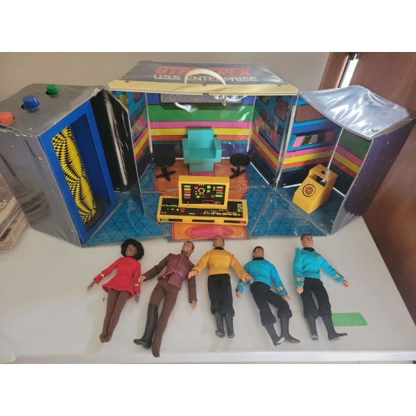 Vintage Star Trek USS Enterprise Collectors Set 