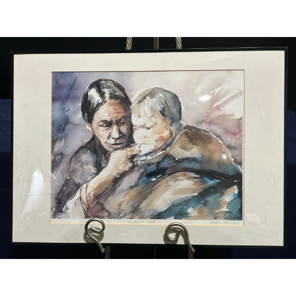 Letia Lewis Mothers Hood Print 19.5Wx15H