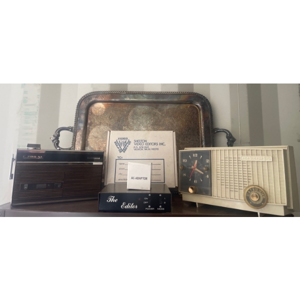 Grundig C 200 SL, RCA Victor, Serving Tray and More 