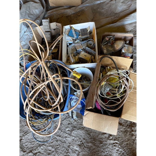 Electrical Components and Wiring Lot