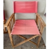 Image 2 : Folding Cloth Lawn Loungers w/ 2 Round End Tables & More