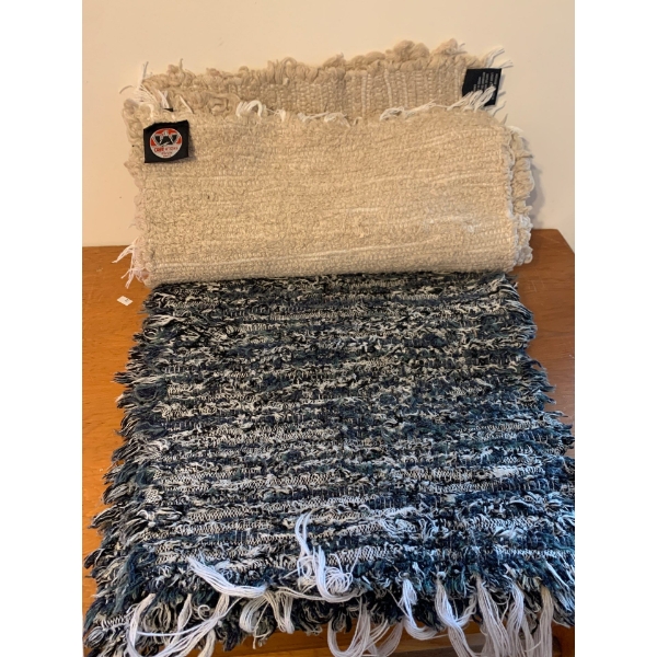  Set of Handmade Rag Rugs and Table Place Mats-Made in Kehewin Cree-Ations