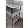 Image 5 : Two Shelved Accent Table w/tiled top  36"w x 23"d x 33" tall