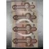 Image 2 : 4x 1986 Canadian $2 Bills 9713497/3240650/ 3189460 - 3189461
