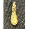 Image 2 : Natural Fire Opal Pendant