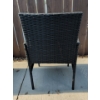 Image 9 : 3 Piece Rattan Patio Set 44x26x40"tall
