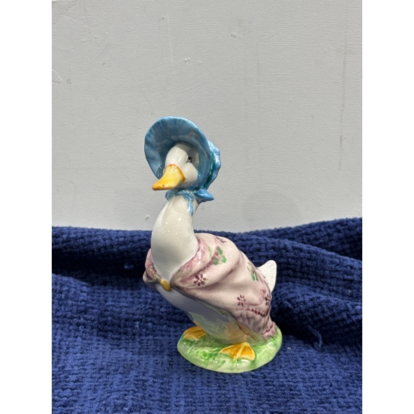 Beatrix Potter Figurines - Jemima Puddleduck