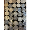 Image 5 : 100 Canadian silver dimes 80% pure silver 233 g total all from 1967 from circulated to uncirculated 