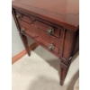 Image 5 : Solid Cherry Wood End Table w/ Drawer 18X29x22