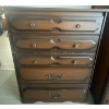 Image 1 : Vintage Dresser 5 Drawers 32 x 17 x 42