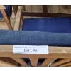 Image 9 : Outdoor Amazonia Table 118.5 w, 29.5 h, 42 d and 10 Arm Chairs 23 w, 34.5 h, 19 d w/ Cushions