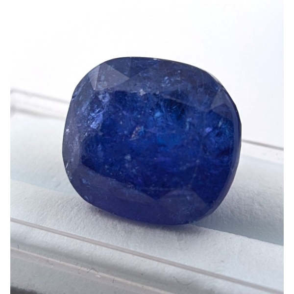 36.61 ct Certified Tanzanite Gemstone Cushion Cut ($27,458 Appraisal)