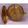 Image 5 : Ornate Engraved Gold Plated Pocket Watch - Weighs 129.2g