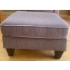 Image 4 : Over Sized Plush Arm Chair 38x33x36 w/ Ottoman Alike & Decorative Throw Pillows