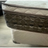 Image 4 : Double/Full Bed w/Pillow Top Mattress & Bedding  Quilt Sheets Mattress  54"w x74"d x 28"tall