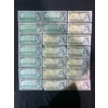 Image 1 : Canadian One Dollar Banknotes, Various Dates and Designs