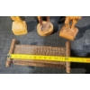 Image 5 : Caron Woodwork Wooden Sculptures, Tall Wooden Lad and Hand Carved Wooden Box