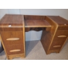 Image 2 : Vintage Wooden Child's Desk/ Small Vanity 38 W, 16 D, 25 T 