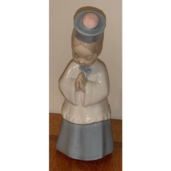 Lladro Porcelain Praying Child 6T