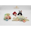 Image 1 : Collection Of Ty Beanie Babies Goochy the Jellyfish, Ladybug, Panda, Tie-Dye Bear
