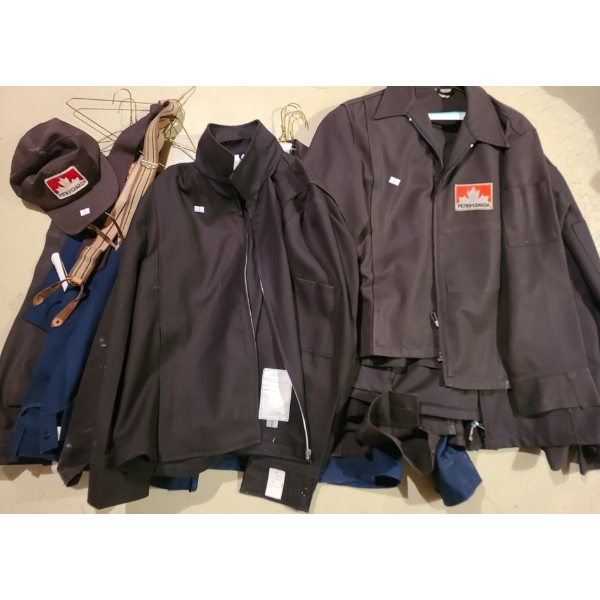 Vintage Petro Canada Uniforms: Jacket 44 R, Work Pants Pants 42 R, Most Items No Size Tags
