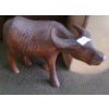 Image 3 : Carved Wood Ox Tallest: 13 W, 8 T