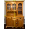 Image 1 : Cochrane Furniture 2 Piece Maple Hutch - Buffet Removable Base 