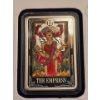 2021 CARDS – THE EMPRESS –  1 OZ FINE SILVER PROOF COLOURED COIN – NIUE – NZ MINT