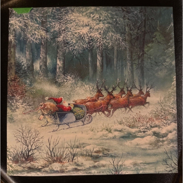 Holiday Collection Prints, Dog Bust, Christmas Ceramics