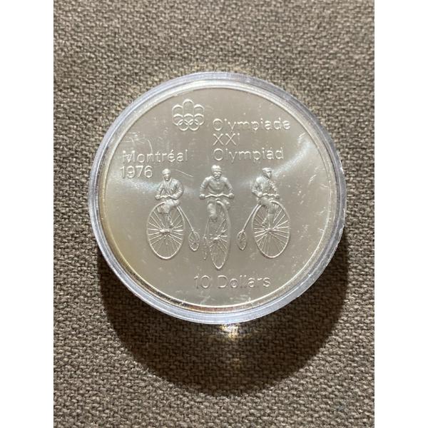 1976 Montreal Olympics $10 Coin 92.5% Silver 48.6 Grams