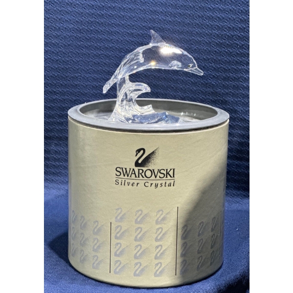 Swarovski Crystal Dolphin 4H with Original Box