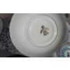 Image 13 : China: Royal Swan, Royal Albert, More- B&W Deep Plate 11 X 10 and Glass Vase 6" Top, 10 T