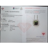 Image 3 : 3.8 ct Certified Silver Emerald gemstone Pendant ($4,224 Appraisal)