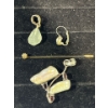 Image 1 : Collection of White Stone Pendants and Pins