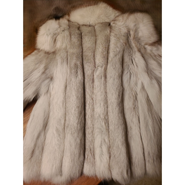 "Saga Fox" Fur Coat (M/ L Fit, No Size Tags)