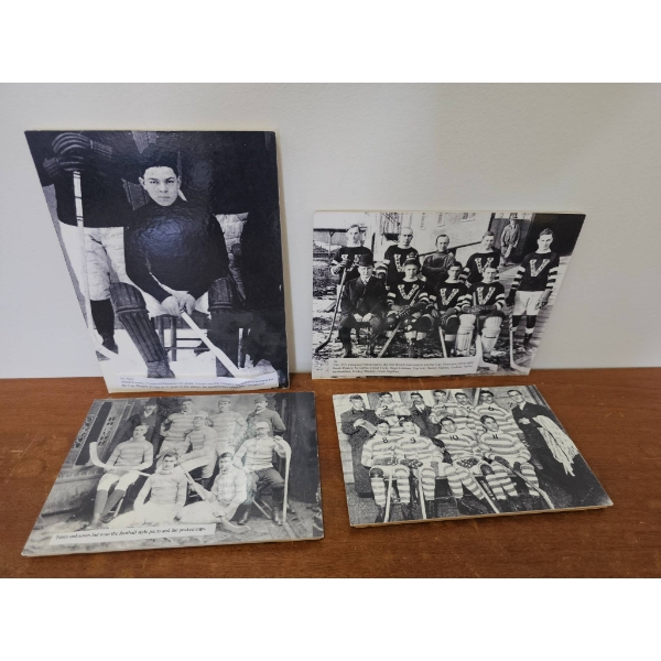 1915 Vancouver Millionaires Stanley Cup Champions - The last time Vancouver won! On Museum Board