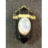 Image 1 : Obsidian & Spectrolite Pendant