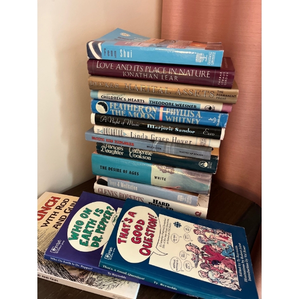 collection of various books