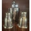 Image 1 : Vintage BIRKS Sterling Salt & Pepper Set w/ EP Bowtie Sugar Dish 3.9g 