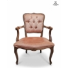 Image 5 : Two An Elegant Antique Chair that features Pink Upholstery along with Beautiful