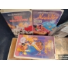 Image 2 : Disney VHS Tapes w/ Assorted Book Collection 